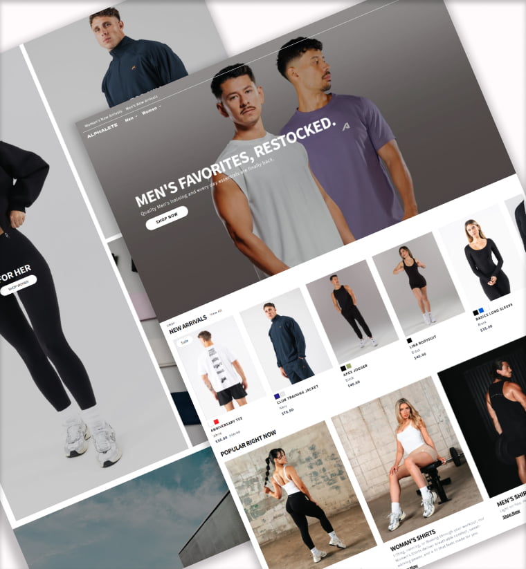 project image of Custom Shopify Theme